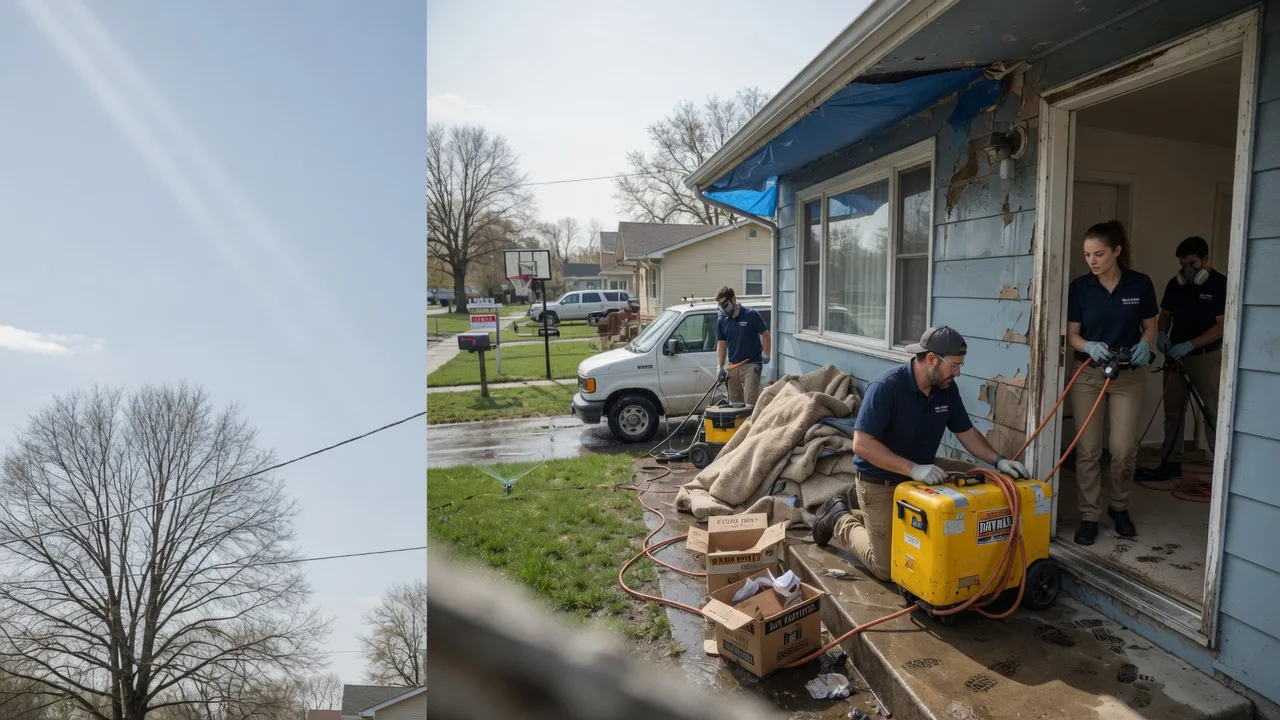 Basement Flood Cleanup in Abington, PA near me